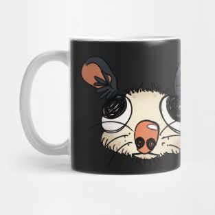 Big Eyed Possum Opossum V04 Mug